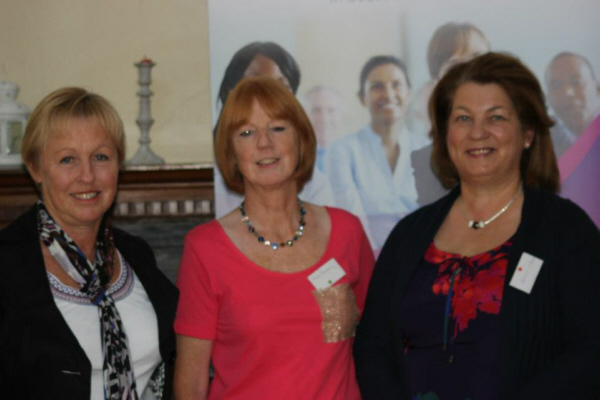 L to R Margot Mulcahy, pictured with Anne Moroney Chairperson and Patrica O'Brien