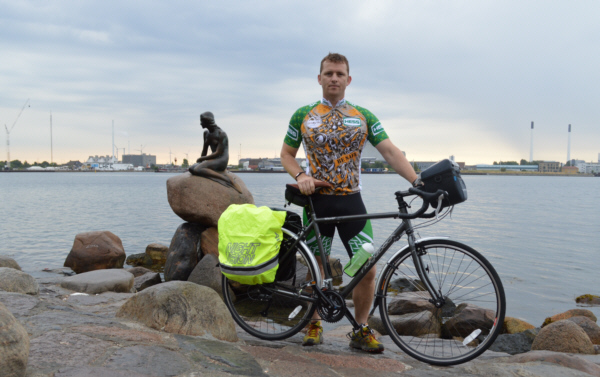 Cork man Damian O’ Brien to make 12 day long 1935km journey from Denmark by bike to raise funds for Cancer Research